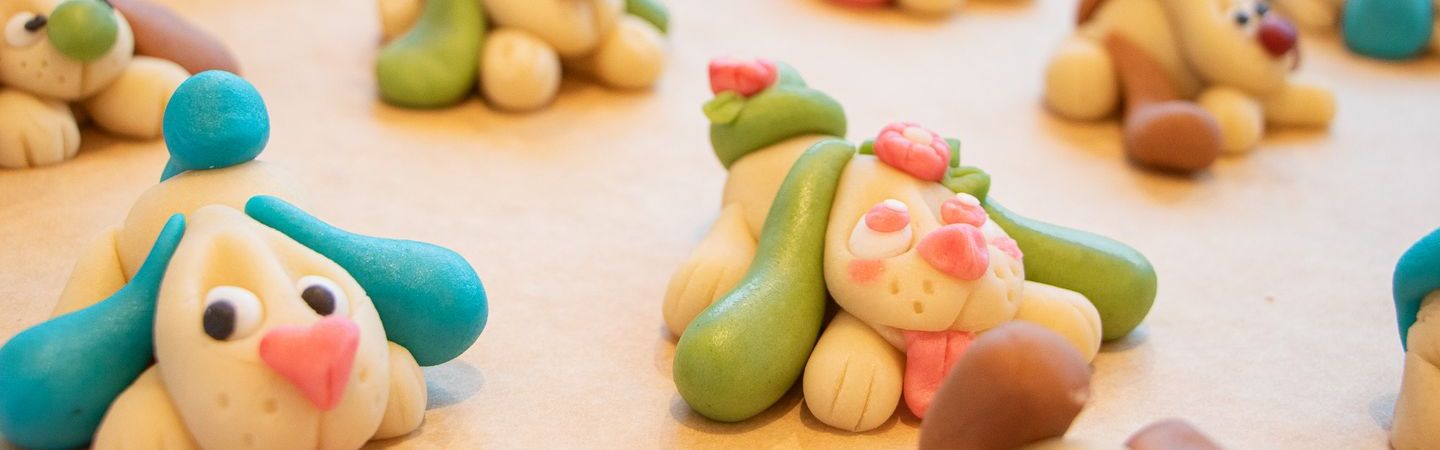 Modellieren mit Marzipan