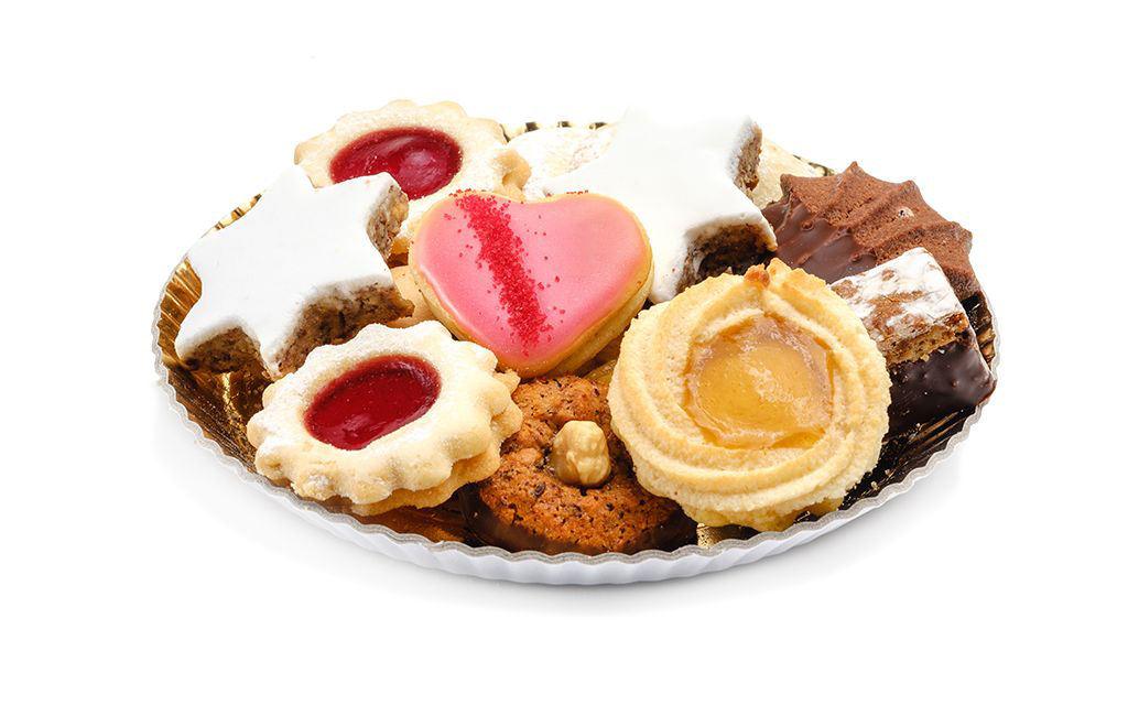 Feine Weihnachtsplätzchen